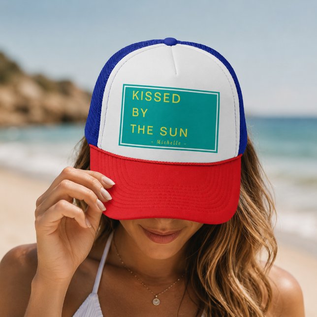 Boné Minimalista Personalizado Beijado pelo Sol (Criador carregado)