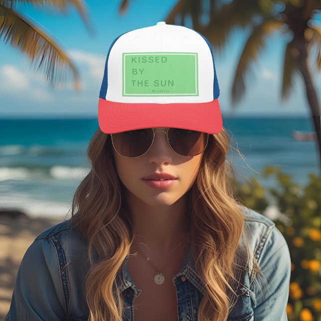 Boné Minimalista Personalizado Beijado pelo Sol (Criador carregado)