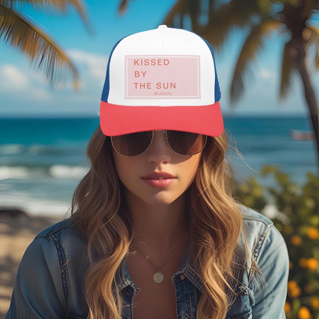 Boné Minimalista Personalizado Beijado pelo Sol (Criador carregado)