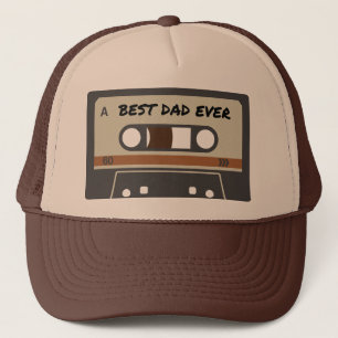 Boné Minimização da Mixtape Retro do Melhor Pai Nunca