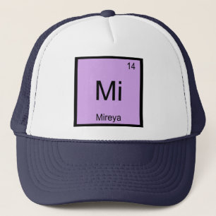 Boné Mireya Nome Química Elemento Tabela Periódica