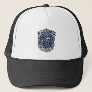 Boné Missão Noturna Patriótica Patriota Lobo Militar In