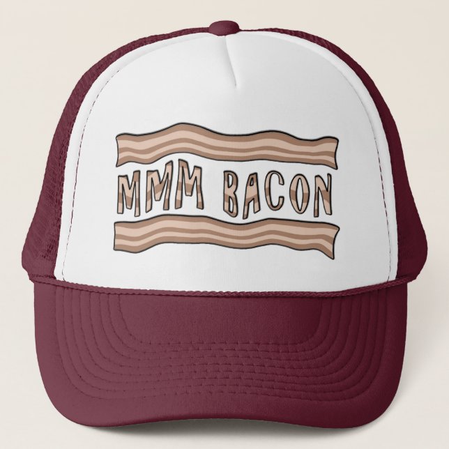Boné Mmm Bacon Hats (Frente)
