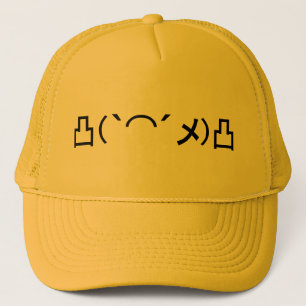 Boné Mo' Angry Emoticon Japonês Kaomoji