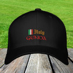 Boné Moda de Génova e Itália / Patriotas de Bandeira It<br><div class="desc">Chapéus bordados: Itália e Génova,  Bandeira italiana beisebol de moda / chapéus de caminhoneiro para patriotas italianos - amam meu país,  viagem,  fãs de feriado / esportes</div>
