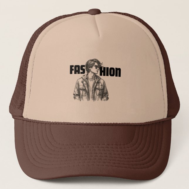 Boné Moda - Trendy & Na moda (Frente)