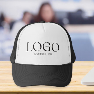 Boné Modelo de Logotipo Empresarial Personalizado
