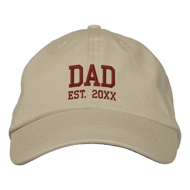 Boné Modelo de Texto Ano do Papai (Frente)