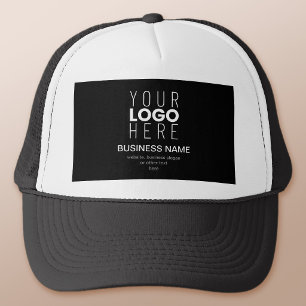 Boné Modelo Moderno Simples para o Logotipo da Sua Empr