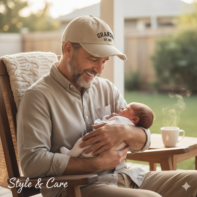 Boné Modern Personalized Text Embroidered Baseball Cap  (Modern Personalized Text Embroidered Baseball Cap)