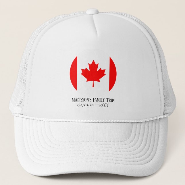 Boné Moderno Simples Canadá (Frente)