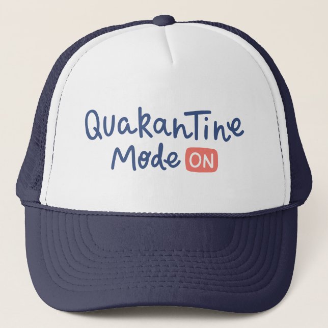 Boné Modo de Quarentena Ativado (Frente)