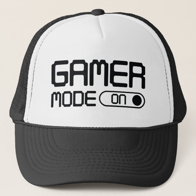 Boné Modo Gamer Ativado (Frente)