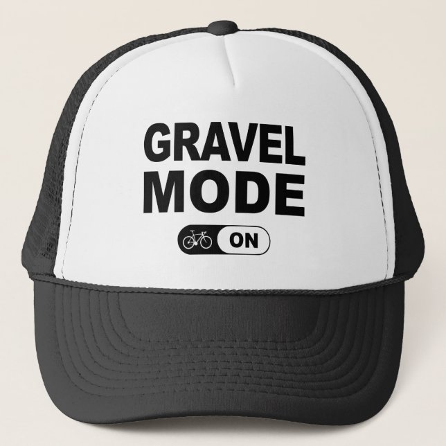 Boné Modo Gravel ativado (Frente)