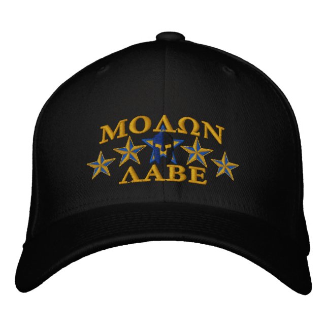 Boné Molon Labe Spartan Warrior Cinco Estrelas (Frente)