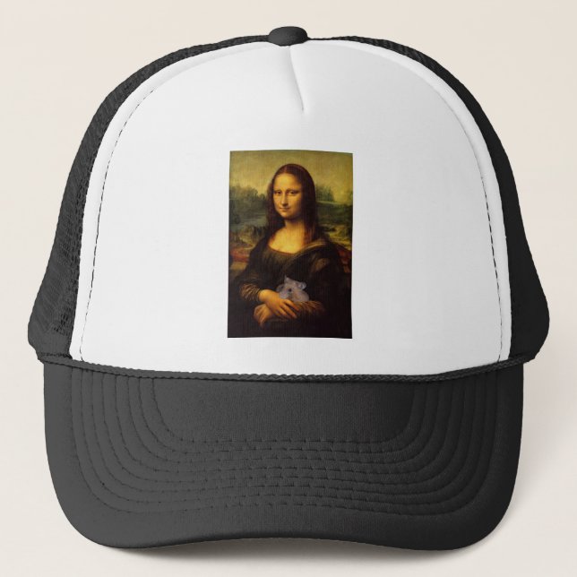 Boné Mona Lisa With Hamster (Frente)