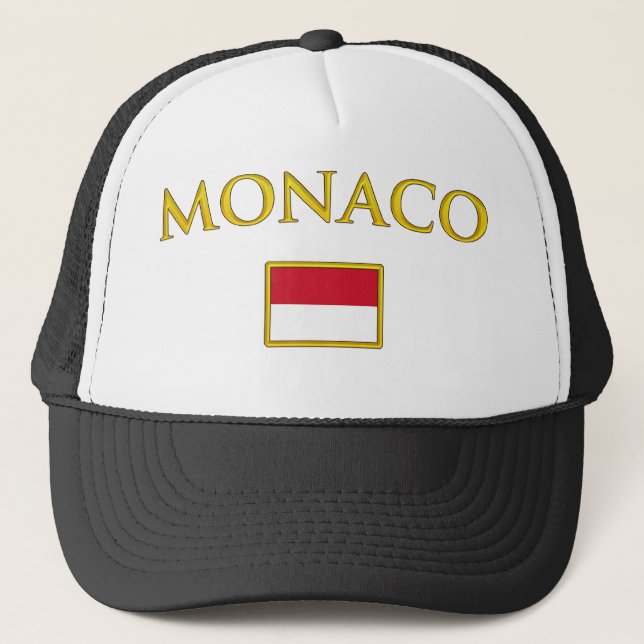 Boné Monaco dourado (Frente)