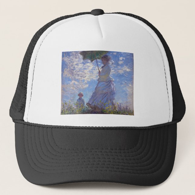 Boné Monet France Impressionista Pessoas Mulher com Par (Frente)
