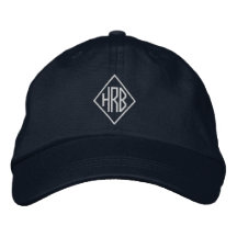 Monograma Hat Simple Classic Embroiderado Monogram