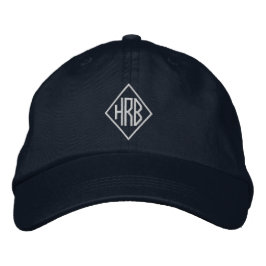Boné Monograma Hat Simple Classic Embroiderado Monogram