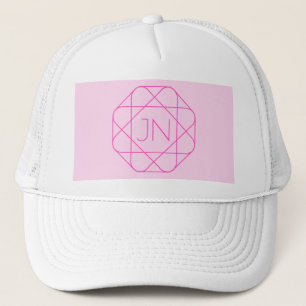 Boné Monograma Legal, Estilo de Logotipo Descolado Ro