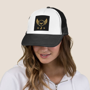 Boné Monograma Personalizado J Inicial Impresso Branco