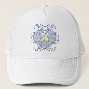 Boné Monograma Wedding Vow Heart