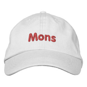Boné Mons - lembrança de viagem à cidade, Bélgica