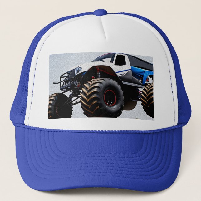 Boné Monster Truck Launch, Truckers Hat (Frente)