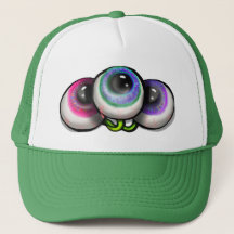 Monstro Espacial Olhos de Alien