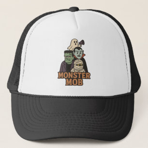 Boné Monstro Mob Frankenstein Drácula Múmia Fantasma