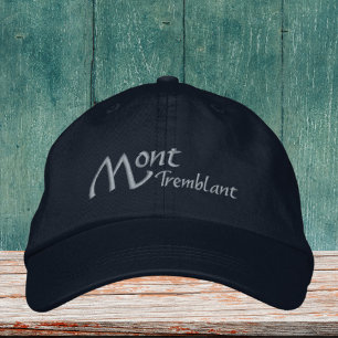 Boné Mont Tremblant Canadá bordou o chapéu