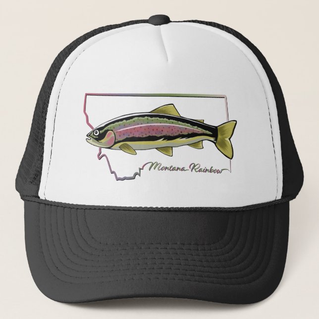 Boné Montana Rainbow Trucker Hat (Frente)