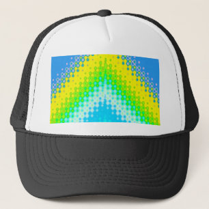 Boné Montanha Azul Pixelada