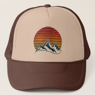 BONÉ MONTANHA DA VINTAGEM SUNSET