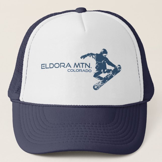 Boné Montanha Eldora Colorado Snowboarder (Frente)