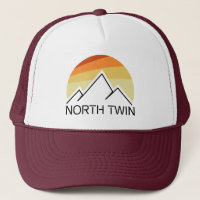 Montanha North Twin New Hampshire Retro