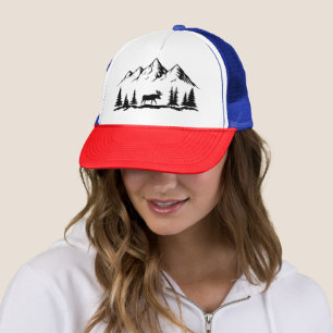 Boné Montanhas e Alces