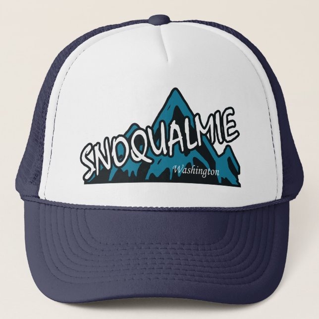 Boné Montanhas Snoqualmie Washington (Frente)