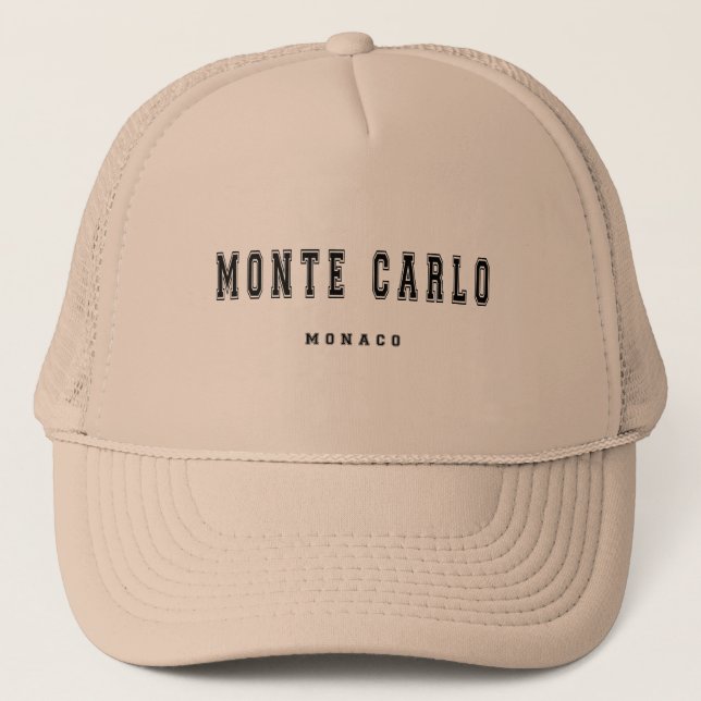Boné Monte - Carlo Monaco (Frente)