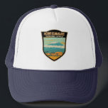 Boné Monte Kilimanjaro Tanzânia Africa Vintage<br><div class="desc">Trabalho de arte do vetor do Kilimanjaro. É a montanha mais alta de África e a montanha mais alta do mundo.</div>