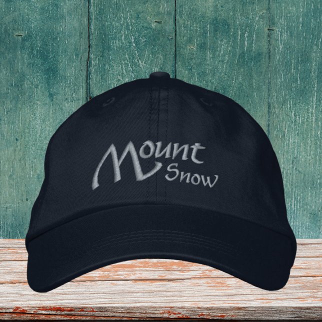Boné Monte Snow Vermont Boriderou Hat (Criador carregado)