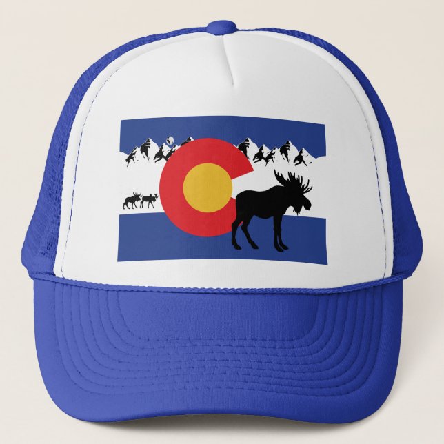 Boné MOOSESin — Colorado-Flag (Frente)