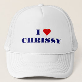 Boné Mostre seu amor! Coração Vermelho, Personalizado