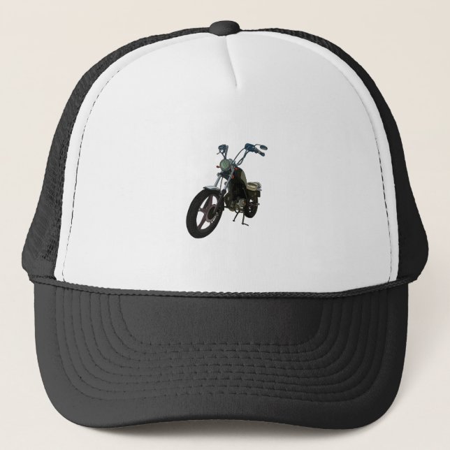 Boné Motociclo clássico de vintage (Frente)