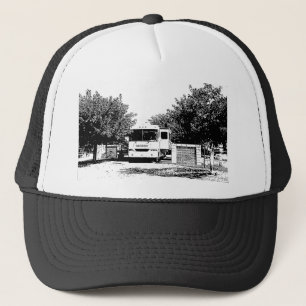 Boné Motorhome no parque do rv