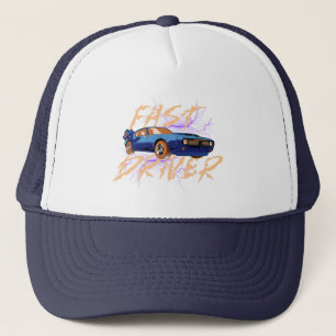 Boné MOTORISTA RÁPIDO - azul