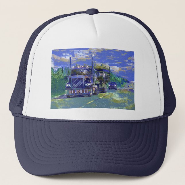 BONÉ MOTORISTAS DE CAMINHÃO DE GRANDES CAMINHÕES (Frente)