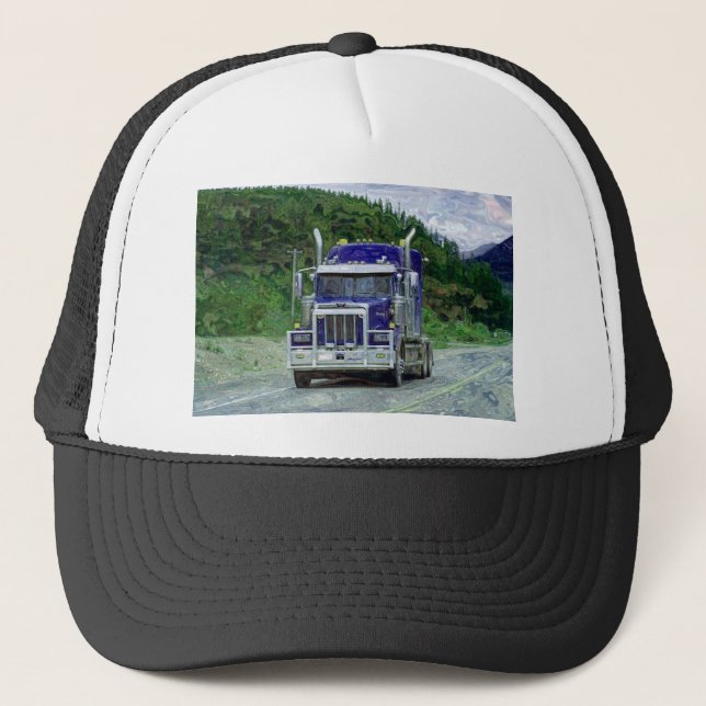 BONÉ MOTORISTAS DE CAMINHÃO DE GRANDES CAMINHÕES (Frente)