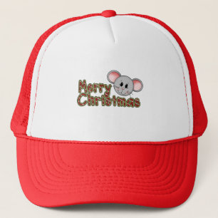 Boné Mouse Feliz Camisetas de Natal e presentes